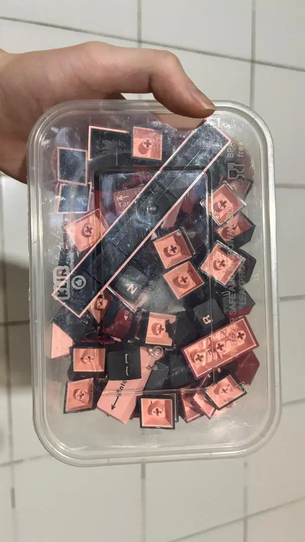 Keycaps Mechanical Keyboard Cherry Profile PBT Double Shot 125 Keys