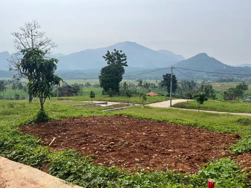 Jual Tanah Murah Bogor di Kawasan Wisata Luas 1000 M Cocok Buat Vila