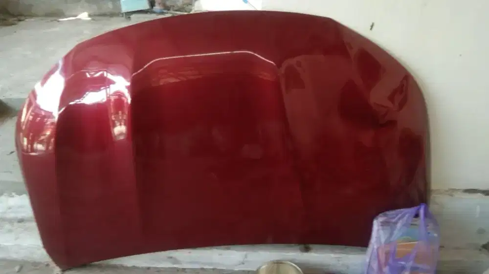 Kap mesin dan lampu depan terios