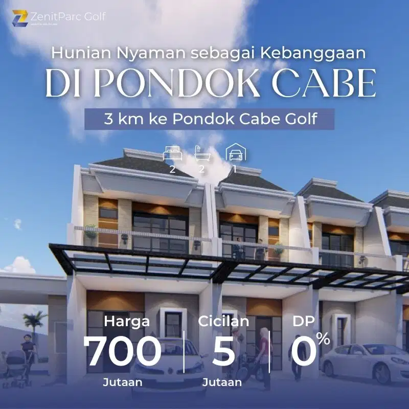 Rumah 700Jtan pinggir jalan auto Cuan