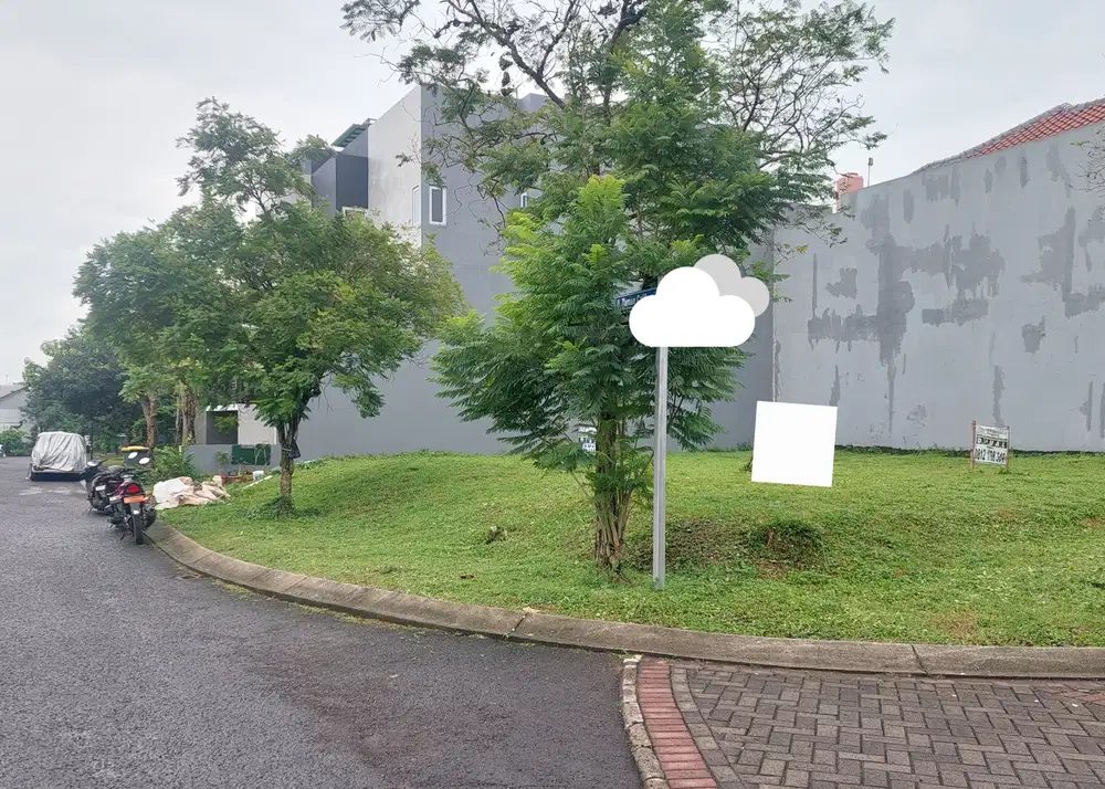 Kavling Hoek Di Cluster Favorit Kota Wisata