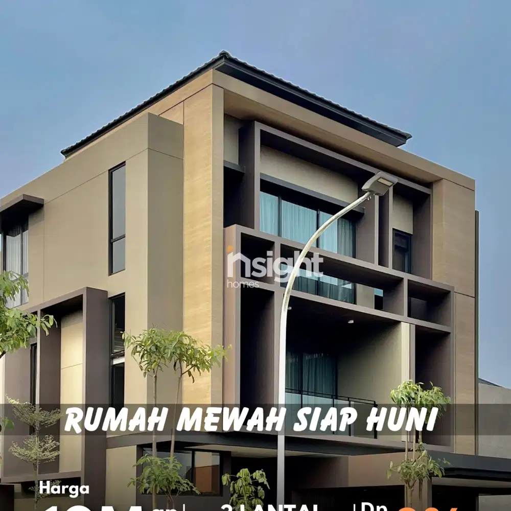 CLUSTER ZORA KANADE, RUMAH 3 LANTAI ADA LIFT BSD