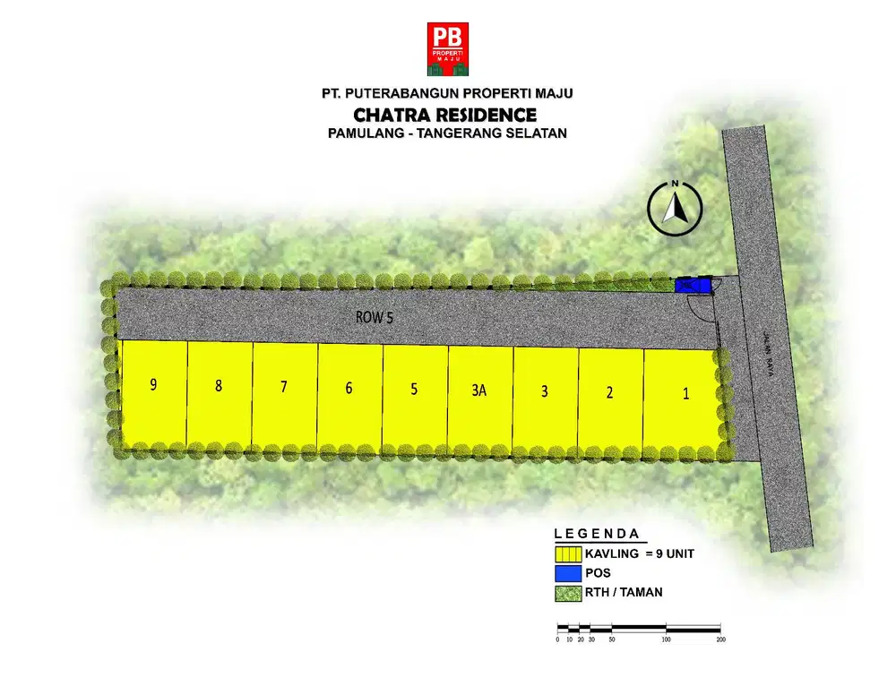 Dijual Rumah 2 Lantai di CHATRA PAMULANG  Lokasi Strategis