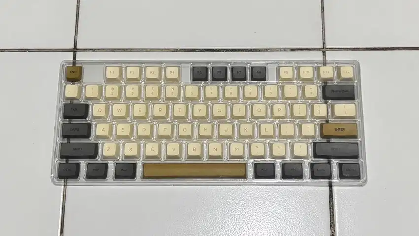 Keycaps Mechanical Keyboard PBT Double Shot XDA Profile 125 Keys