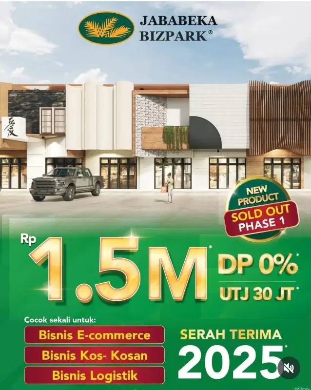 ruko multiguna dan gudang di area CBD Jababeka  cikarang