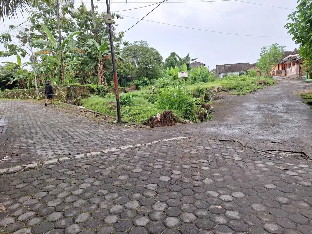 Tanah Murah Pedesaan Area Jl. Balong-Degolan Sleman