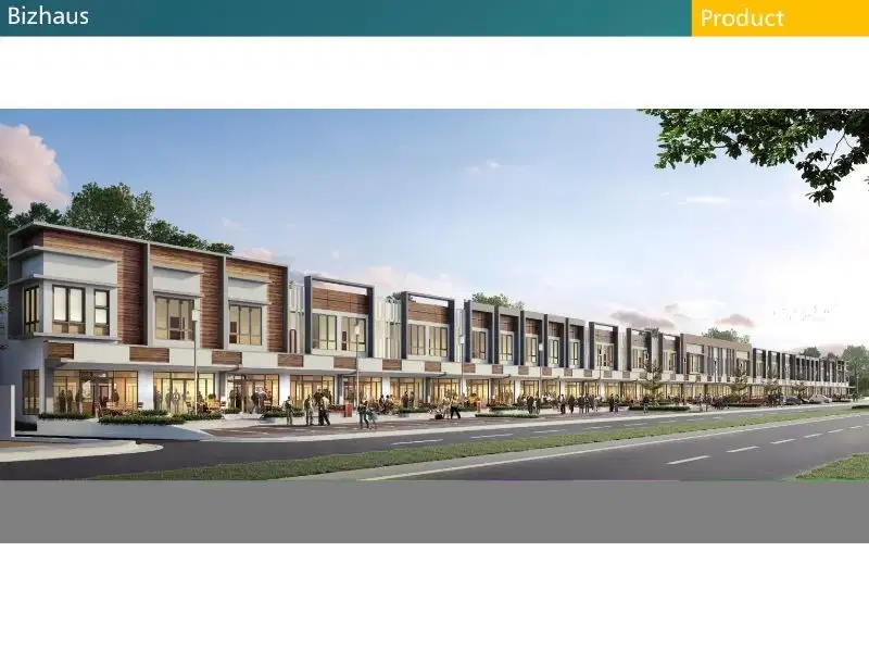 Ruko Bizhaus di jln utama metland cibitung