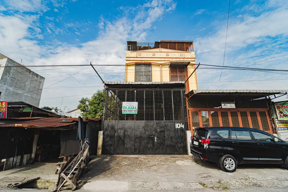 Dijual Ruko Jalan Pancing Medan, Lokasi Strategis Cocok Untuk Usaha.