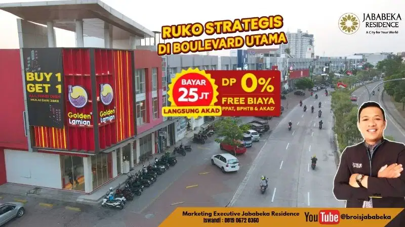 DIJUAL Ruko super stretegis di Jababeka Cikarang bekasi