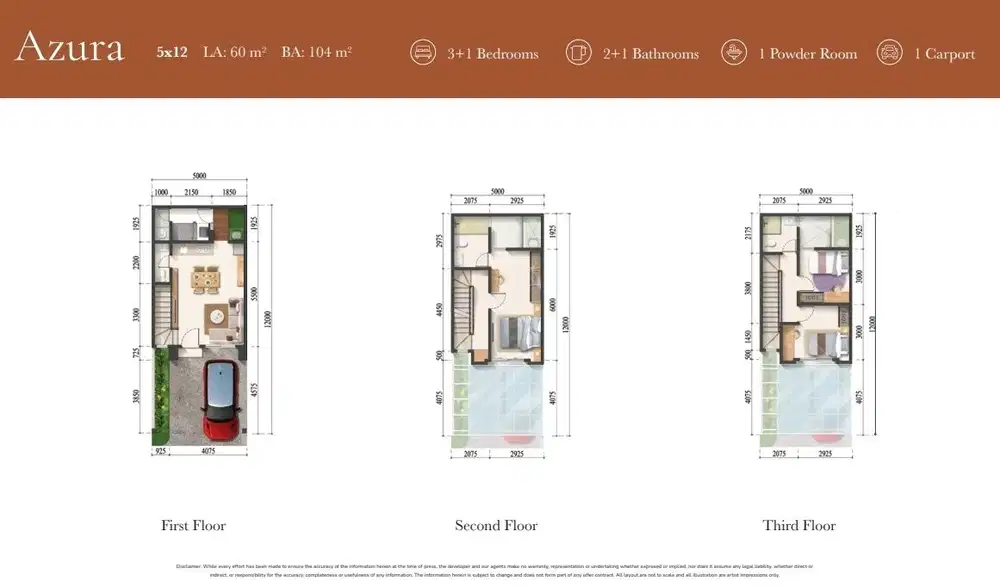 Rumah 3 Lantai di Jakarta Tanpa DP