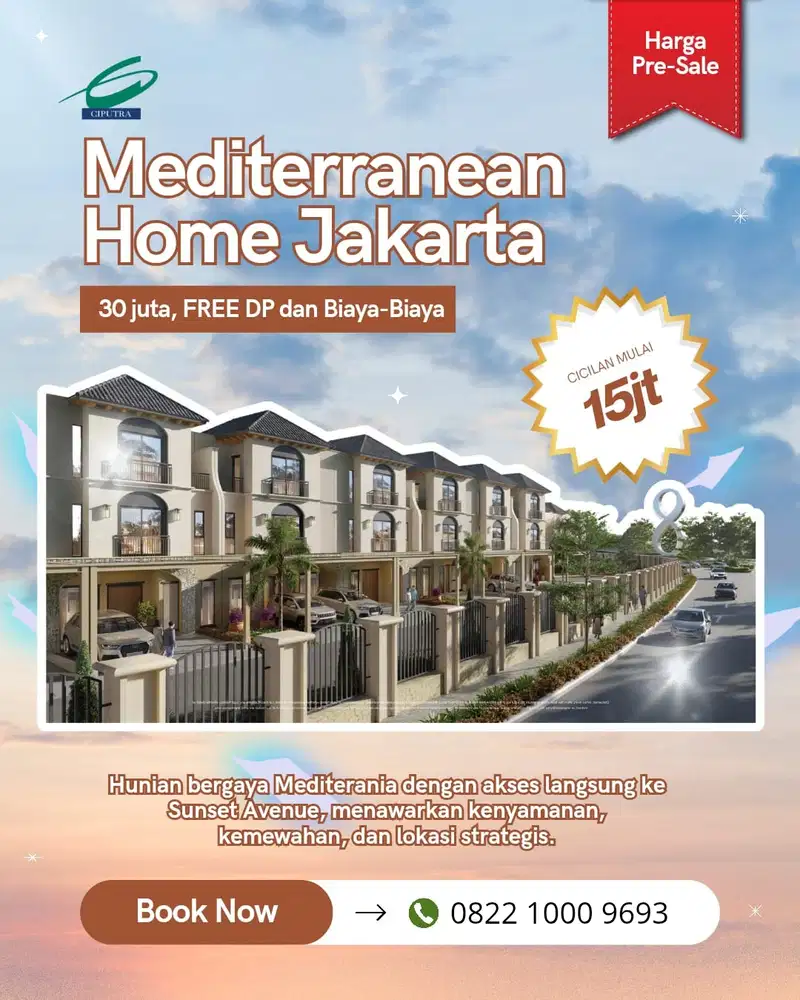 Rumah di jakarta barat Free PPN Free DP