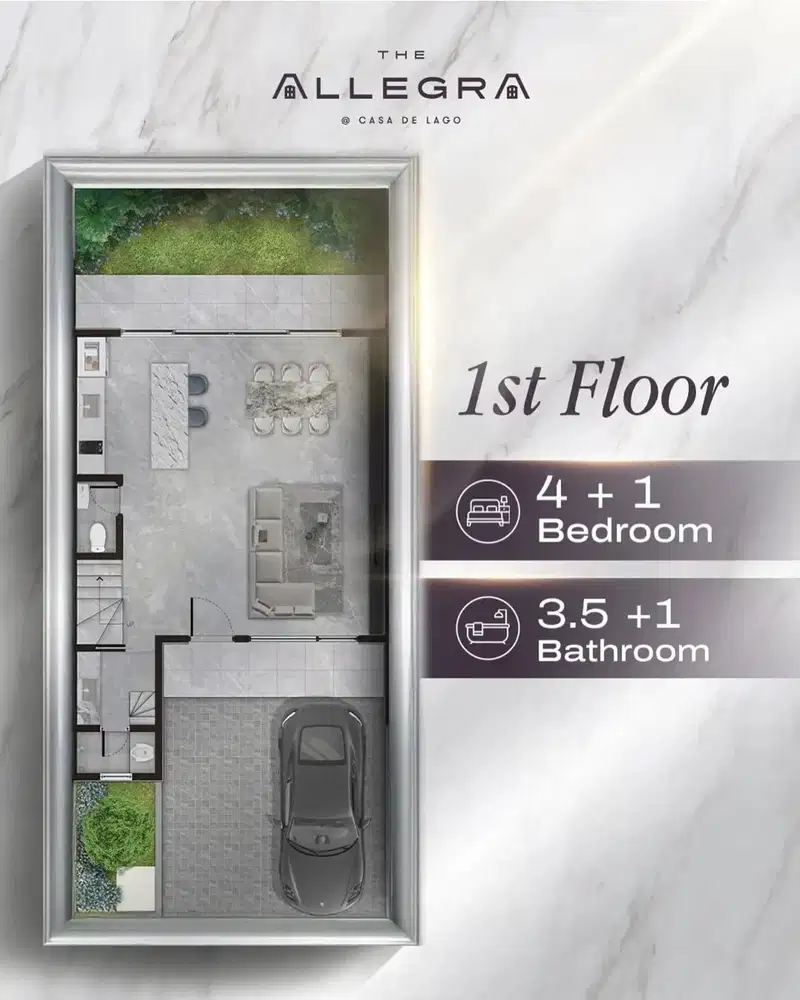 Rumah mewah super nyaman dgn view danau indah di pusat kota