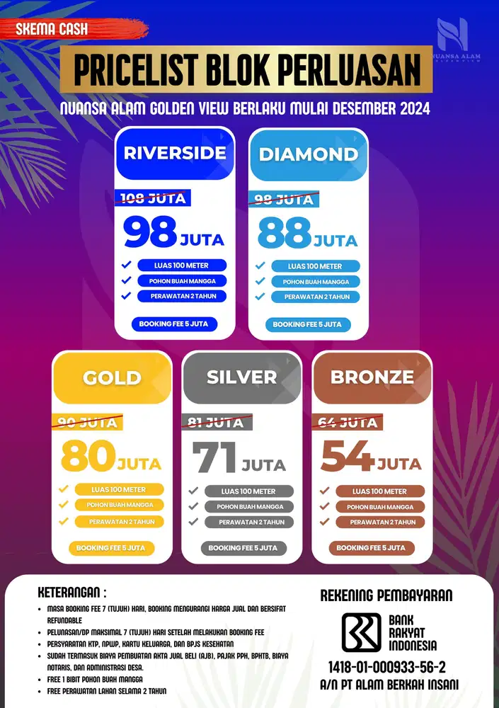 DIJUAL TANAH MURAH PI NGGIR JALAN PROVINSI PEMANDANGAN INDAH