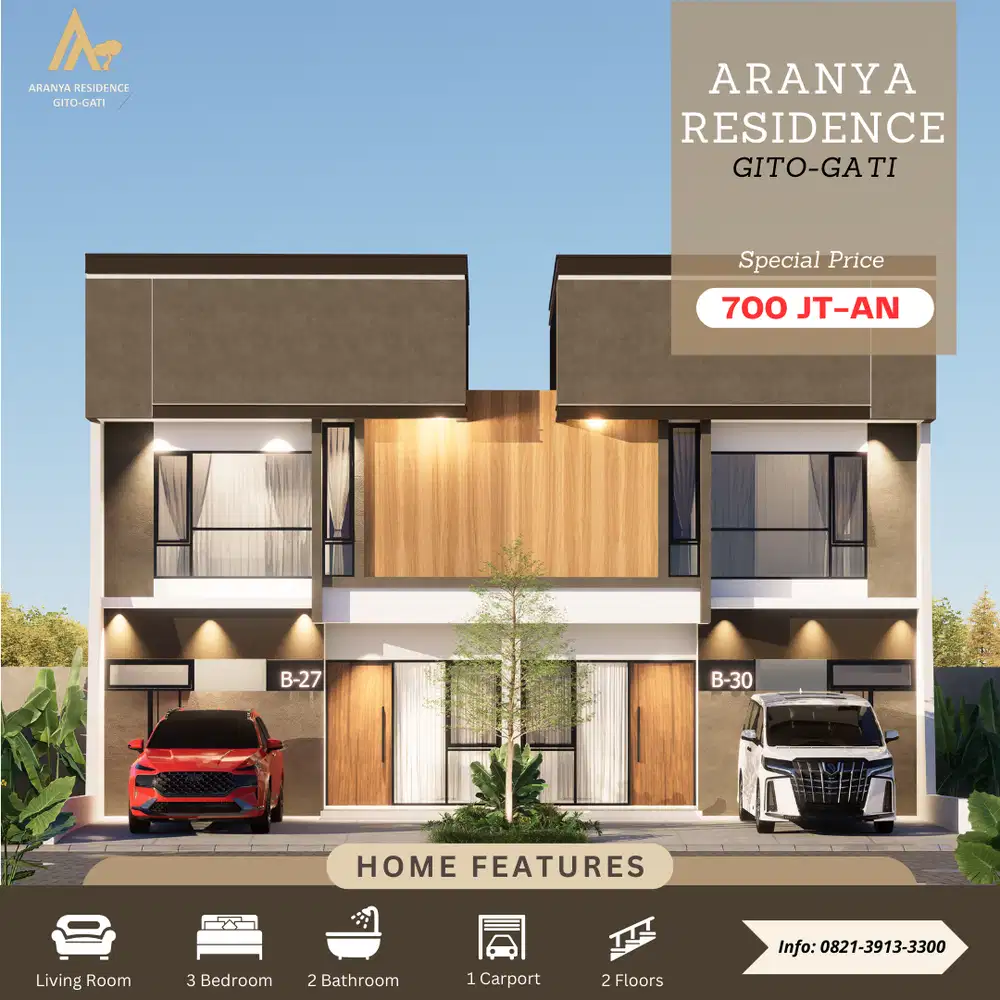 Termurah di Gito Gati Sleman: Perumahan One Gate Sistem 800 Jutaan,SHM