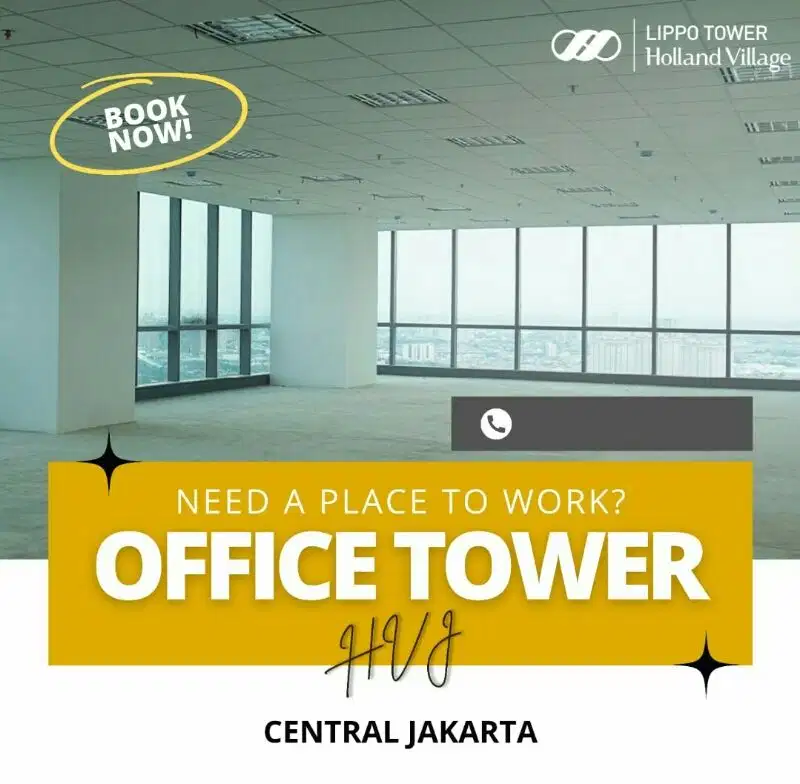 Dijual Office  Holland Village Jakarta Pusat