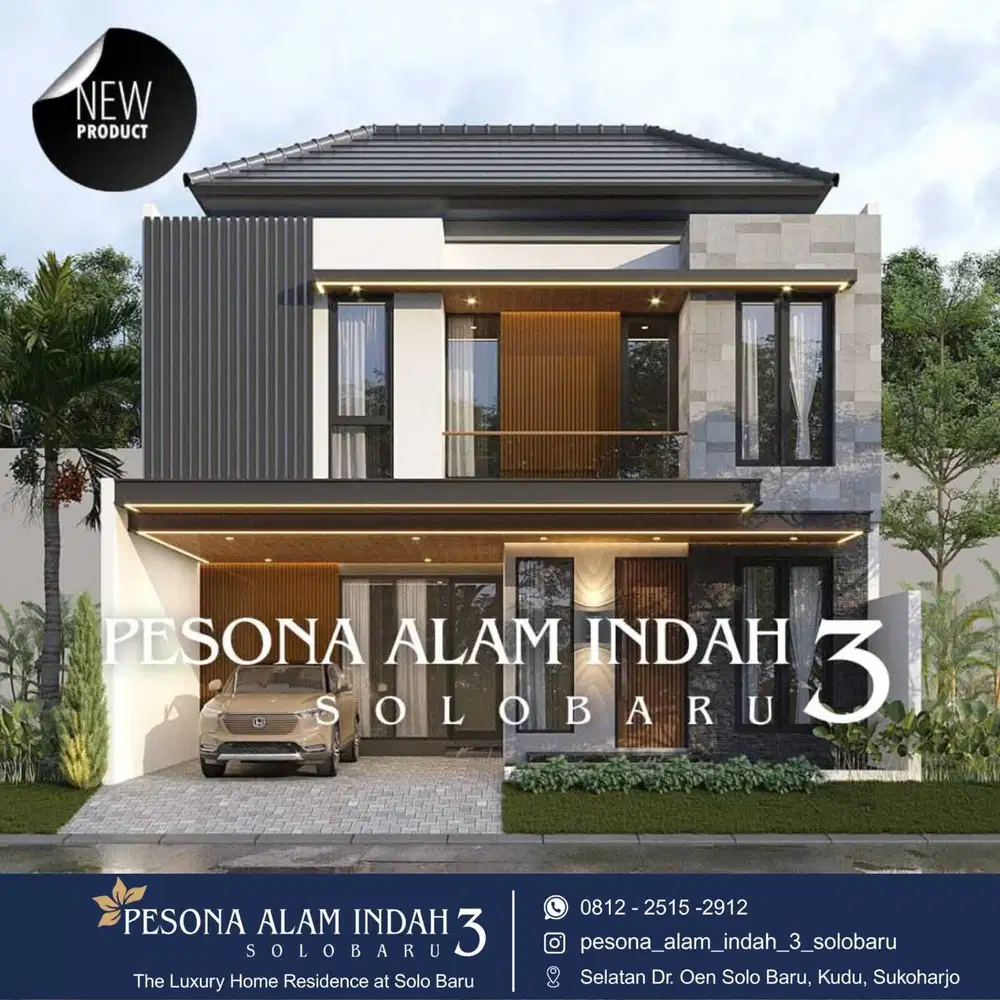 Promo Rumah Strategis depan dr oen Solo Baru pesona alam indah 3