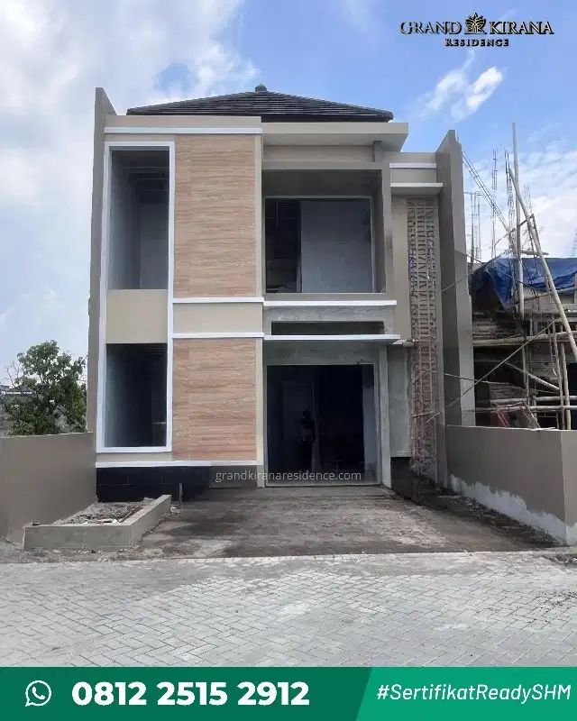 rumah cluster solo baru shm ready grand kirana residence