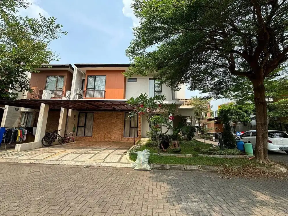 Rumah hook dalam cluster one gate pondok cabe dekat ke pintu tol