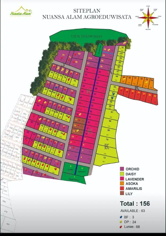 Kavling wisata strategis istimewa
