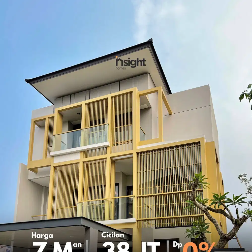 RUMAH MEWAH 3 LANTAI DEPAN MALL BSD