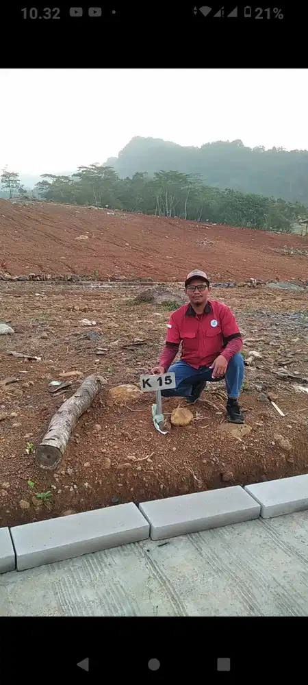 Dijual kavling tanah wisata murah strategis ,Bogor timur