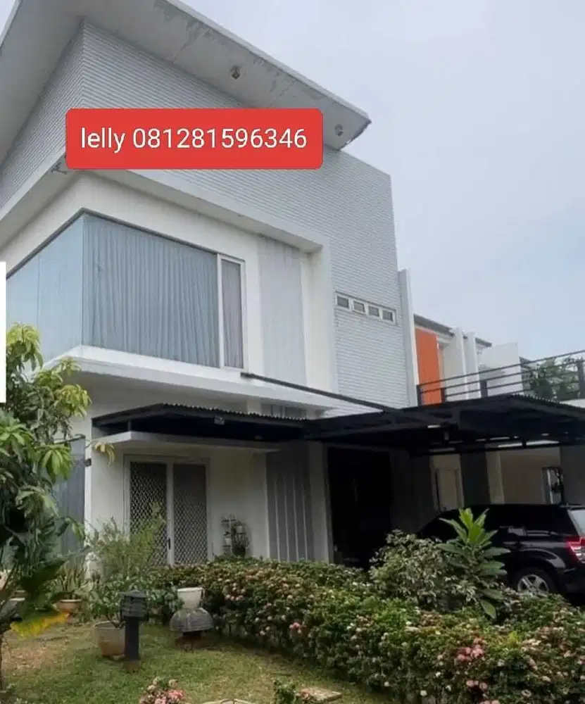 Dijual Rumah Hook di Cluster Favorit Kota Wisata