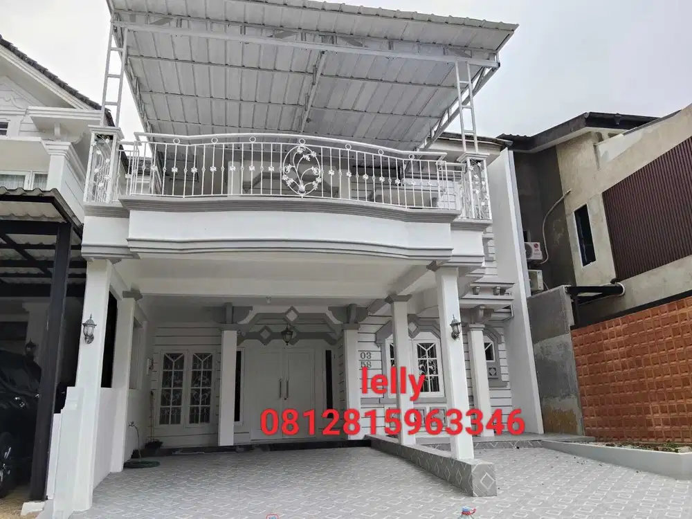 Rumah Siap Huni lt180 Sudah Renovasi Balkon Luas