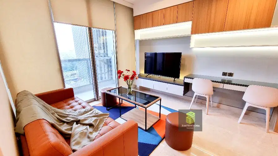 For Rent 2 Bedrooms The Elements Near LRT Rasuna Said Jakarta Selatan