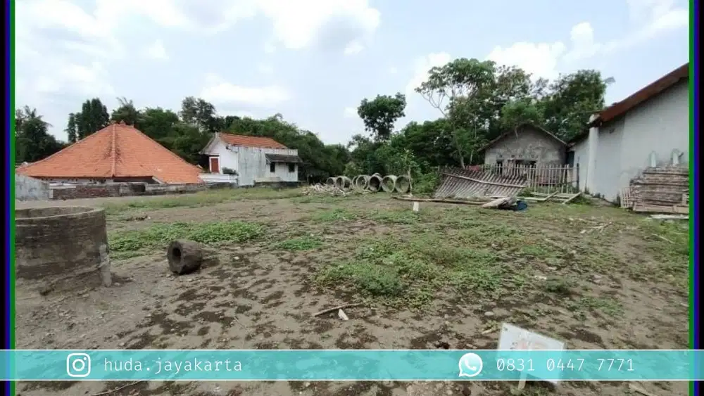 Tanah pekarangan Strategis Siap Bangun Dekat Jalan Raya Yogya Solo