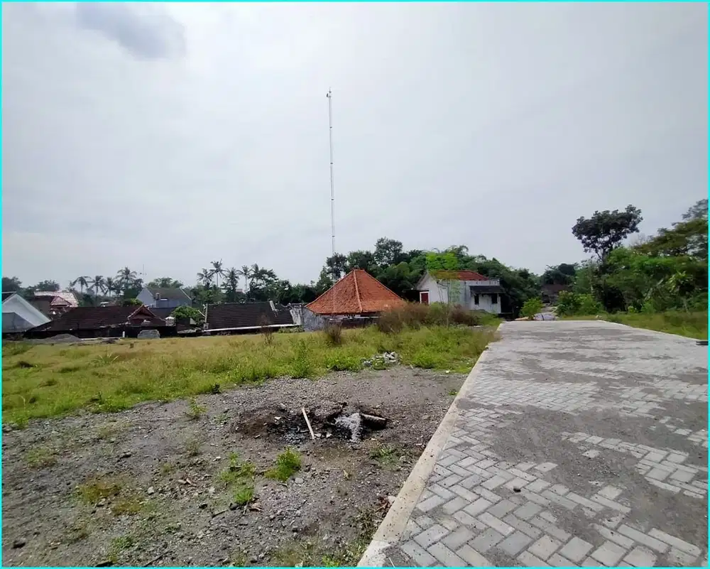 tanah murah purwomartani, lokasi langka, area perumahan