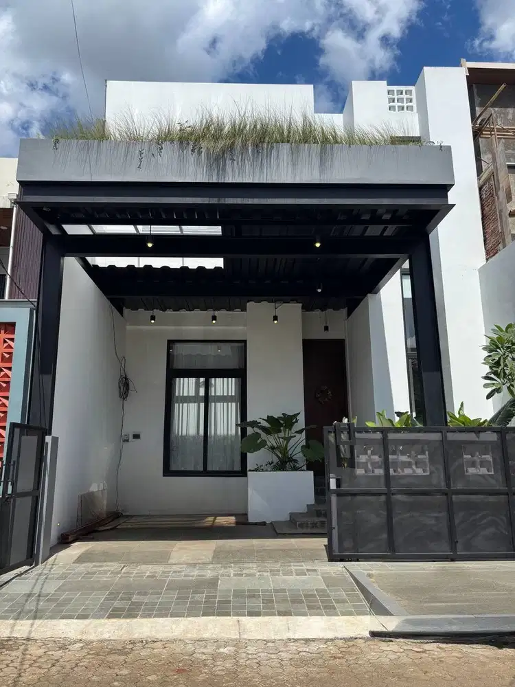 Rumah nuansa villa bali di Graha Cinere siap huni bebas banjir