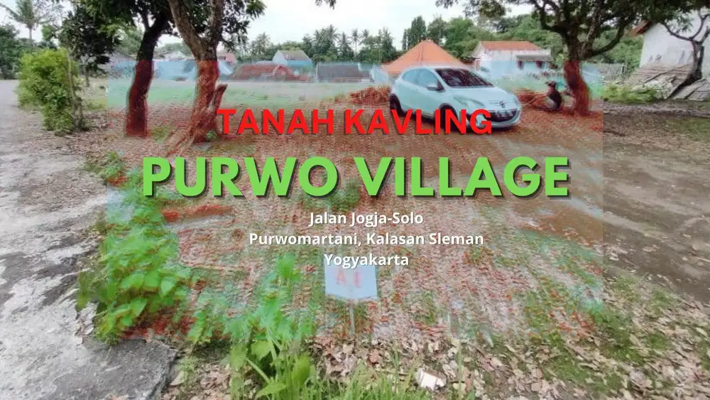 Termurah Tanah Kavling Purwomartani Dekat Ukrim Mobil Papasan