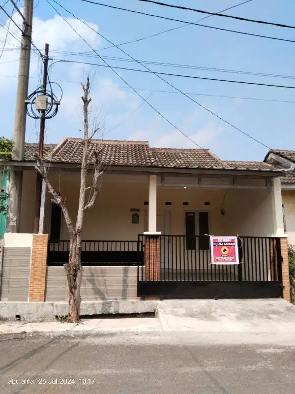 di jual rumah murah full renovasi siap huni citra indah city