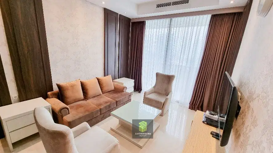 For Rent 2 Bedrooms The Elements Near LRT Rasuna Said Jakarta Selatan