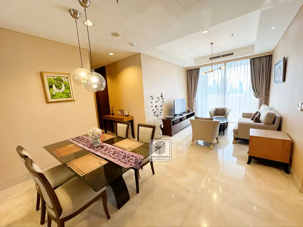 For Rent 2 Bedrooms The Elements Near LRT Rasuna Kuningan Jakarta