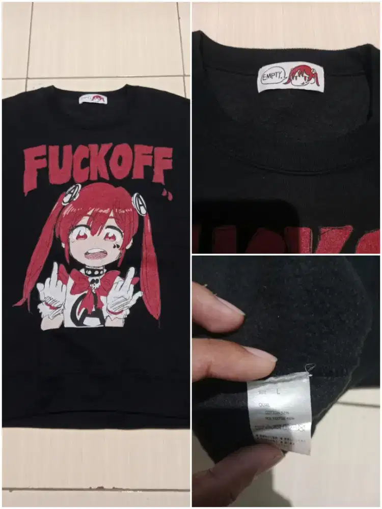 Sweater Jun inagawa empty room sz L(made in Japan)