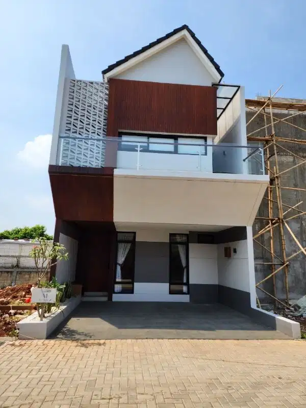 Dijual Rumah Cluster Elite Banyak Promo Dekat Tol Pondok Cabe Tangsel