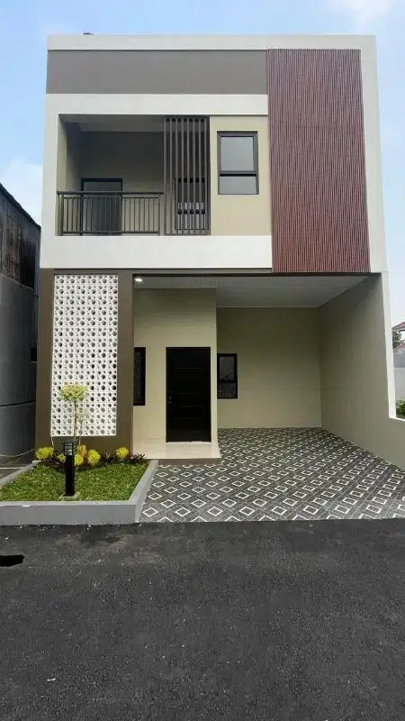 Rumah Cluster Hanya 500 Meter Dari Gate Tol Kukusan Depok