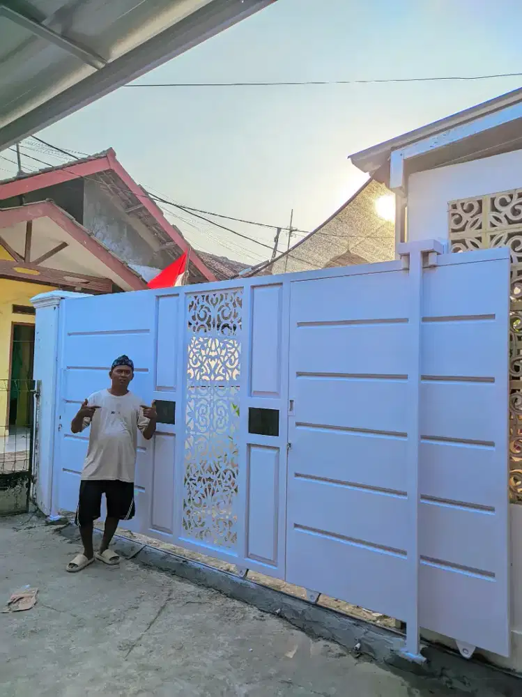 Pintu sliding doublle pintu