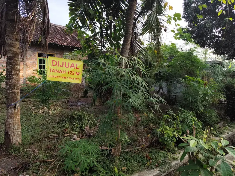 Tanah dijual bisa 2 muka loh