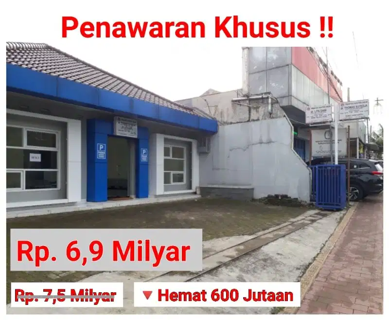 Jual Rumah Baru Plus Ruang Usaha