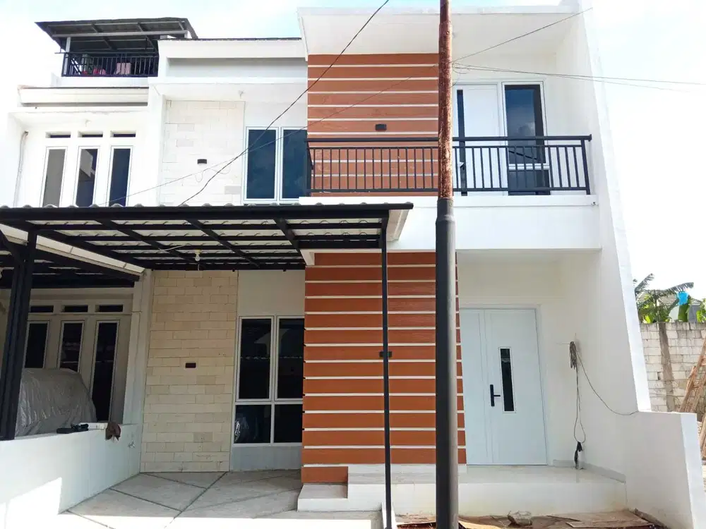 Rumah murah 2 lantai 3 kamar tidur sangat strategis