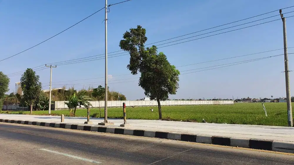 Jual Tanah Luas Strategis Jl Lingkar Tanjung Pura Karawang Barat