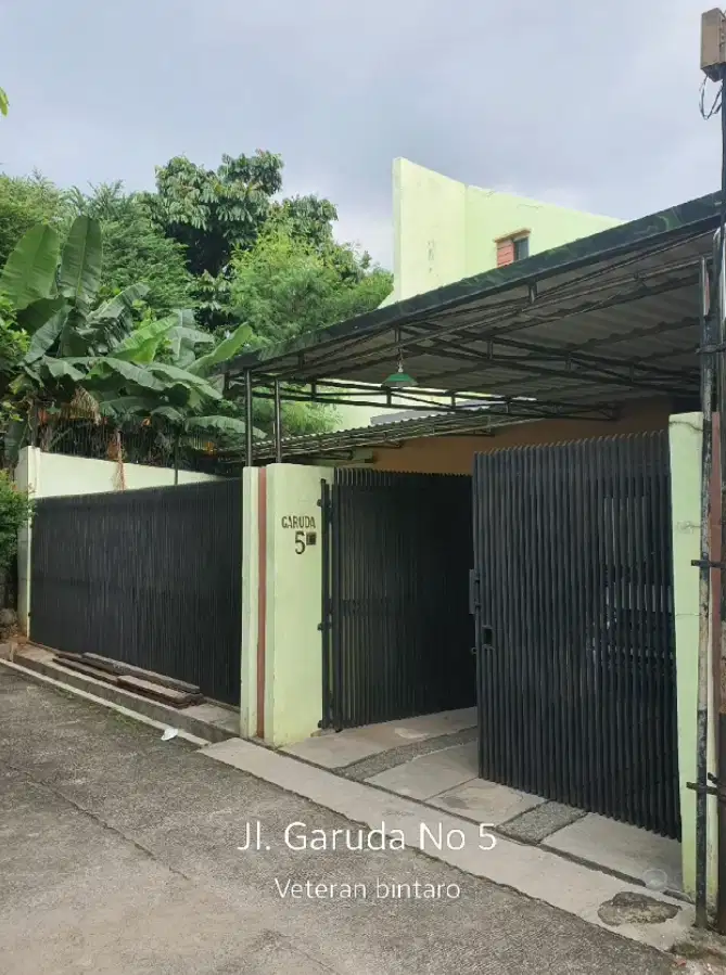 Rumah lokasi sangat strategis, 100 m dari Pintu Tol Veteran Bintaro