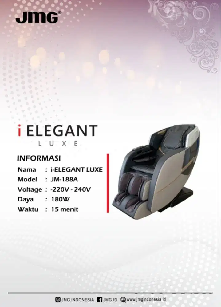 Alat pijat I MINI LUX elegant