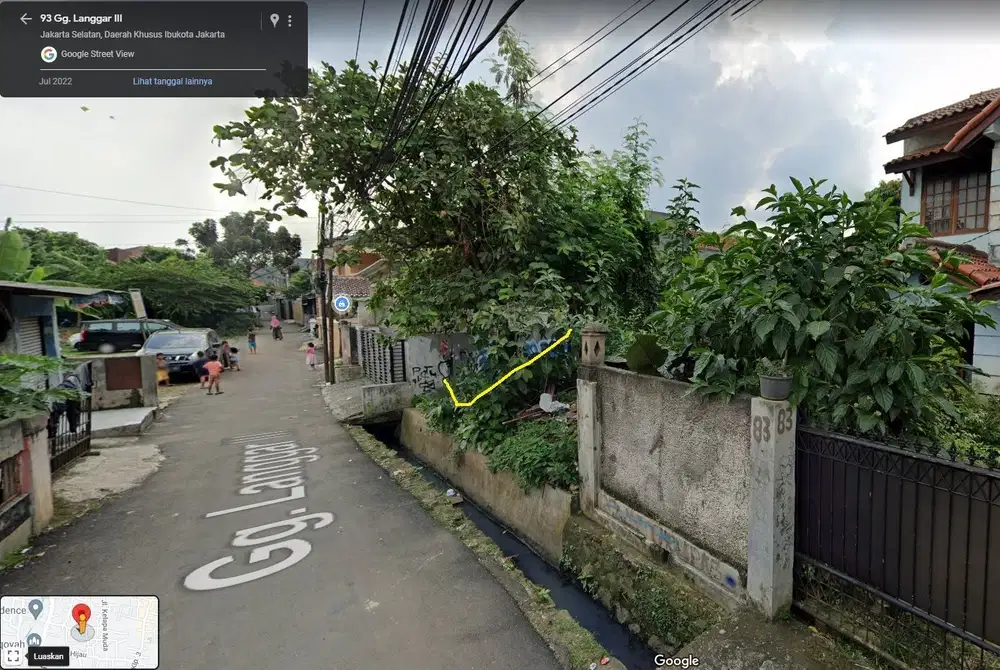Dijual tanah di Jakarta Selatan