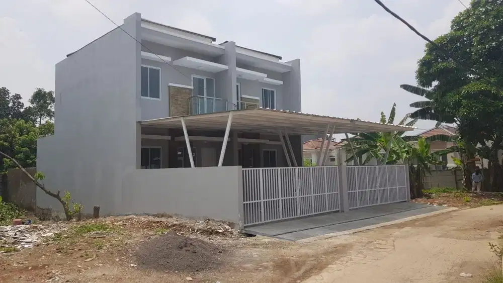 Rumah baru 2 lantai di Jatimelati. Pondok Melati. Bekasi.