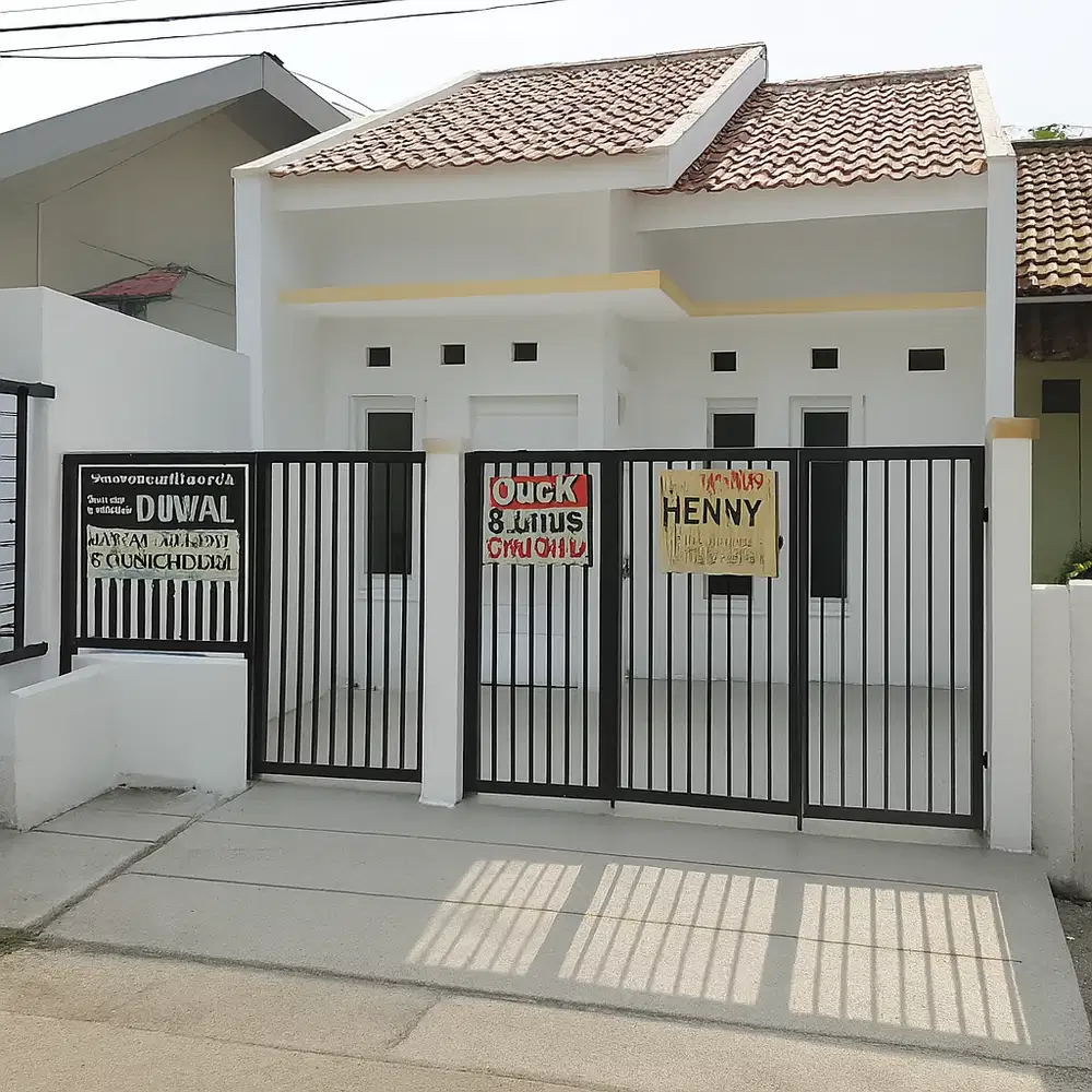 BI Rate Turun, Rumah Dijual Murah di Bekasi, KPR All in 10 Juta