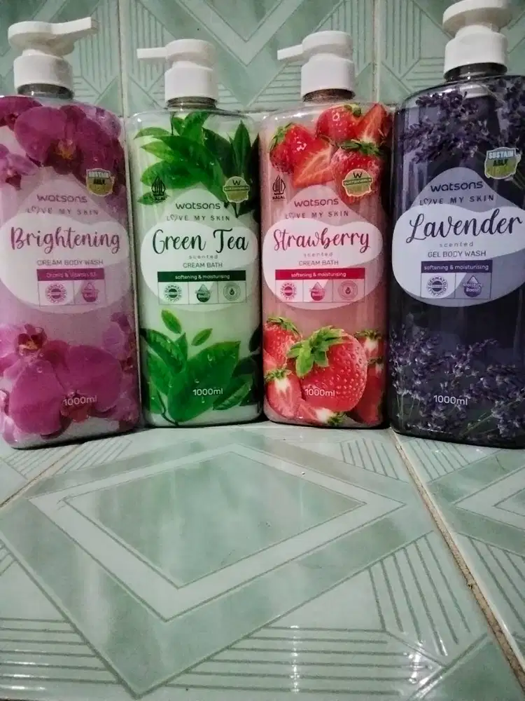 Watson Cream Body Wash 1000ml