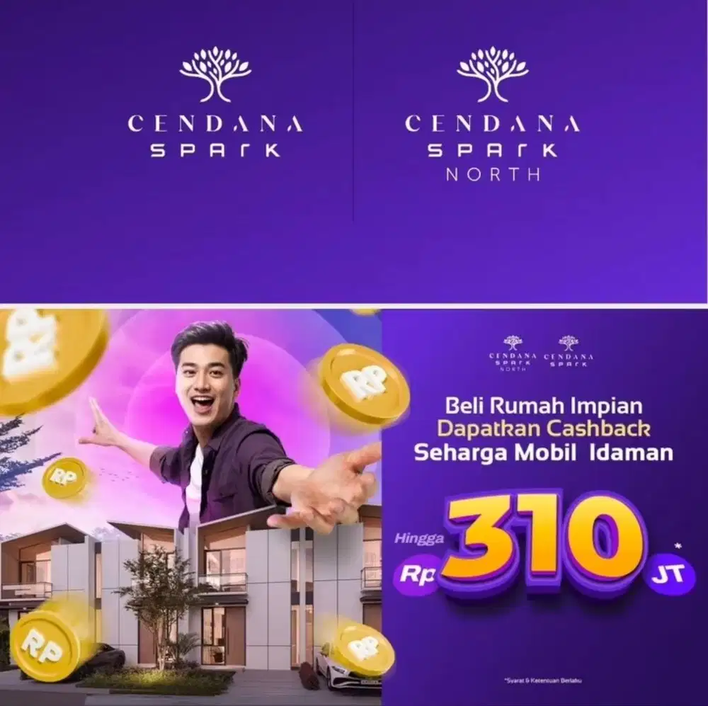 Beli rumah 2 lantai nya & Dapatkan diskon 240jt